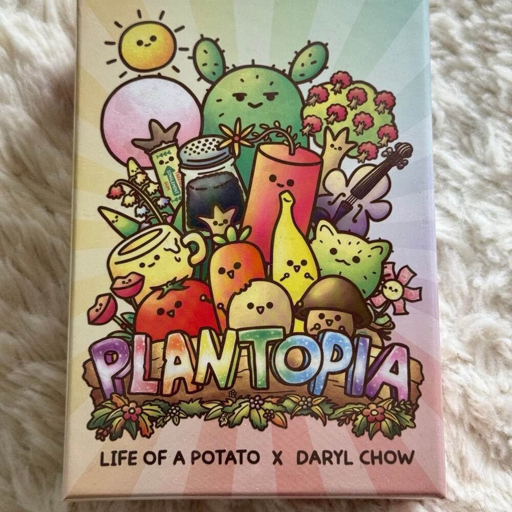 Plantopia Card Game Life of a Potato x Daryl Chow New